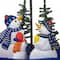 Lighted Musical Snowing Let it Snow Snowmen in Umbrella Base Christmas Decoration - 5.5'